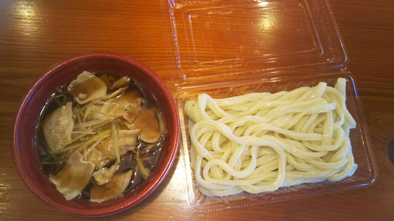 田舎やの しもつけエール飯 / 肉汁うどん